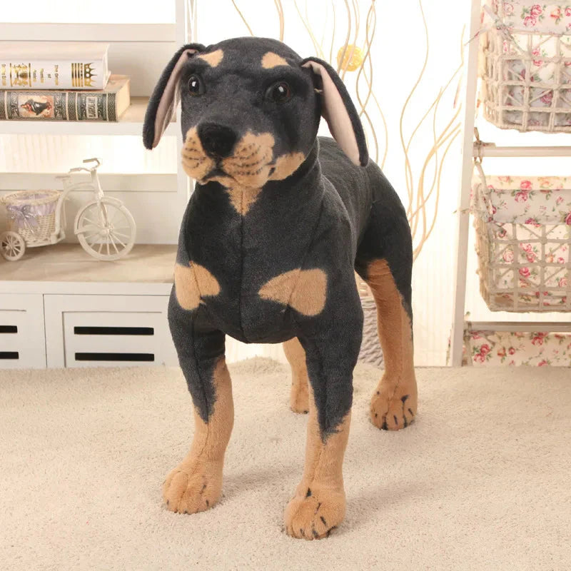 Plüschtier Schwarzbrauner Coonhound – Kuscheltier - Stofftier