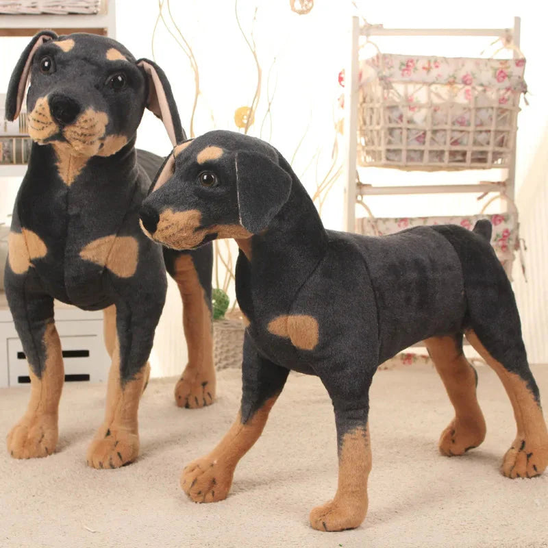 Plüschtier Schwarzbrauner Coonhound – Kuscheltier - Stofftier