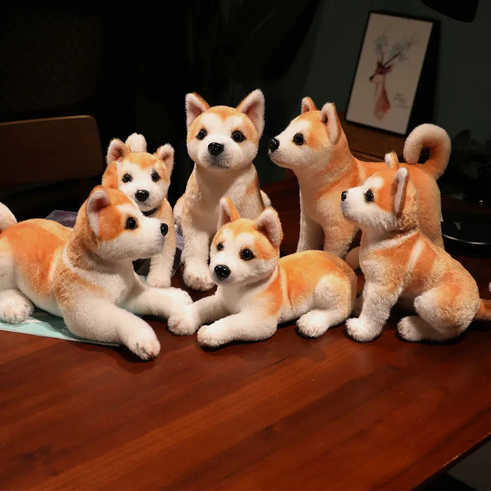 Plüschtier Shiba Inu – Kuscheltier - Stofftier realistisch