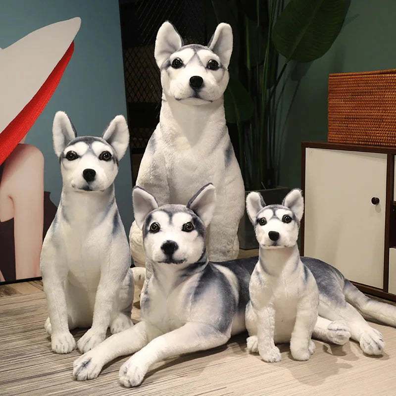 Plüschtier Siberian Husky – Kuscheltier - Stofftier weich