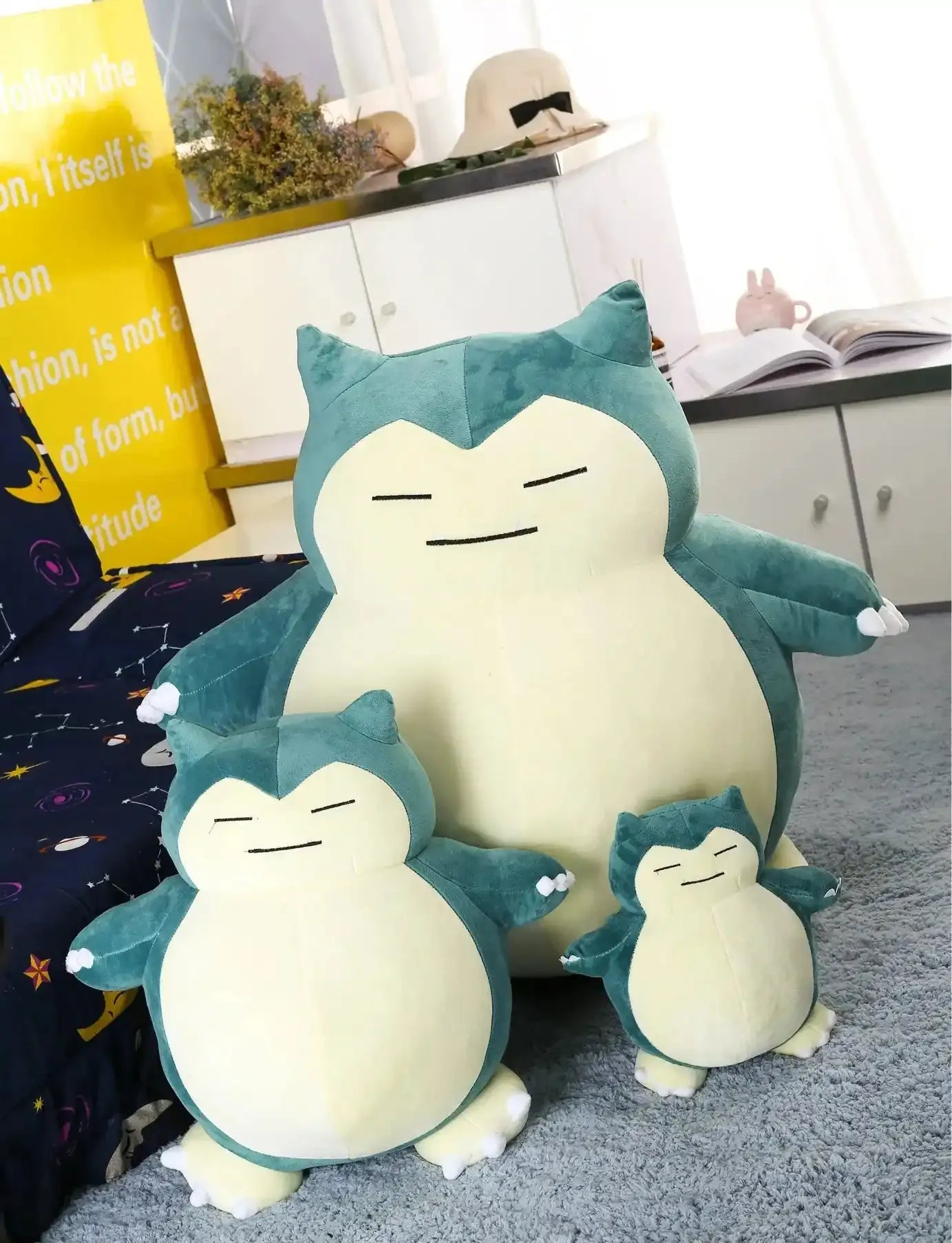Plüschtier Snorlax – Kuscheltier - Stofftier weich