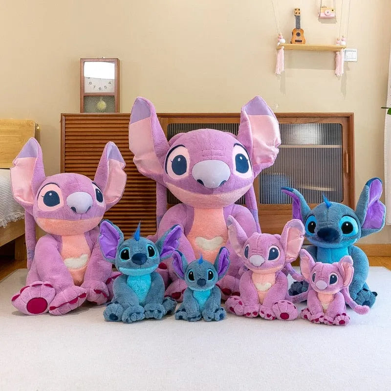 purple stitch stuffed animal 