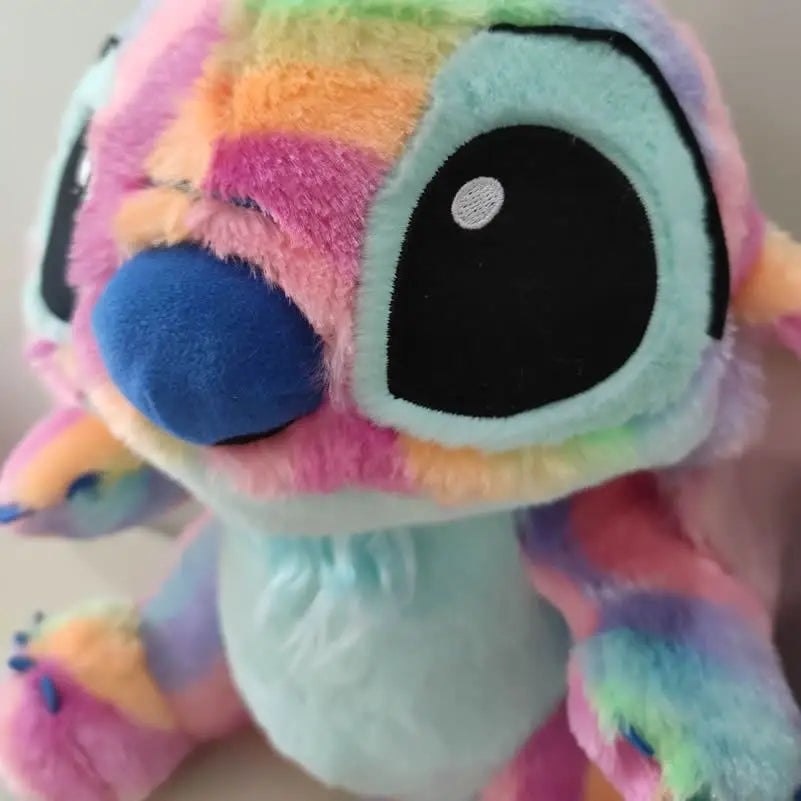 Plüschtier Stitch Regenbogen – Kuscheltier - Stofftier