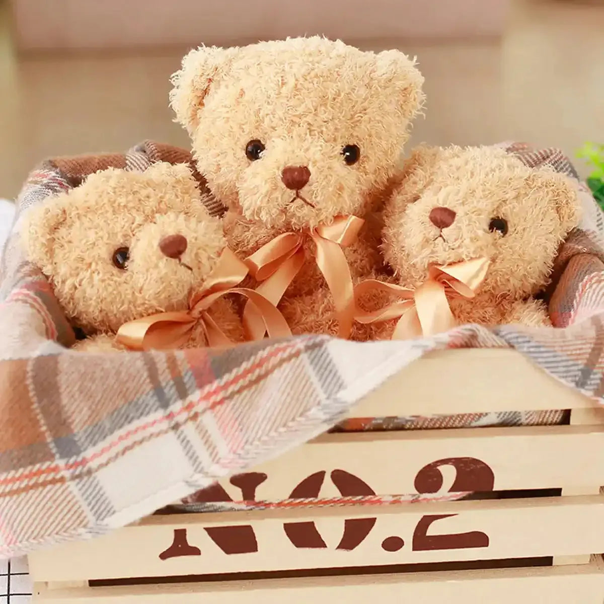 Plüschtier Teddy Bär – Kuscheltier - Stofftier