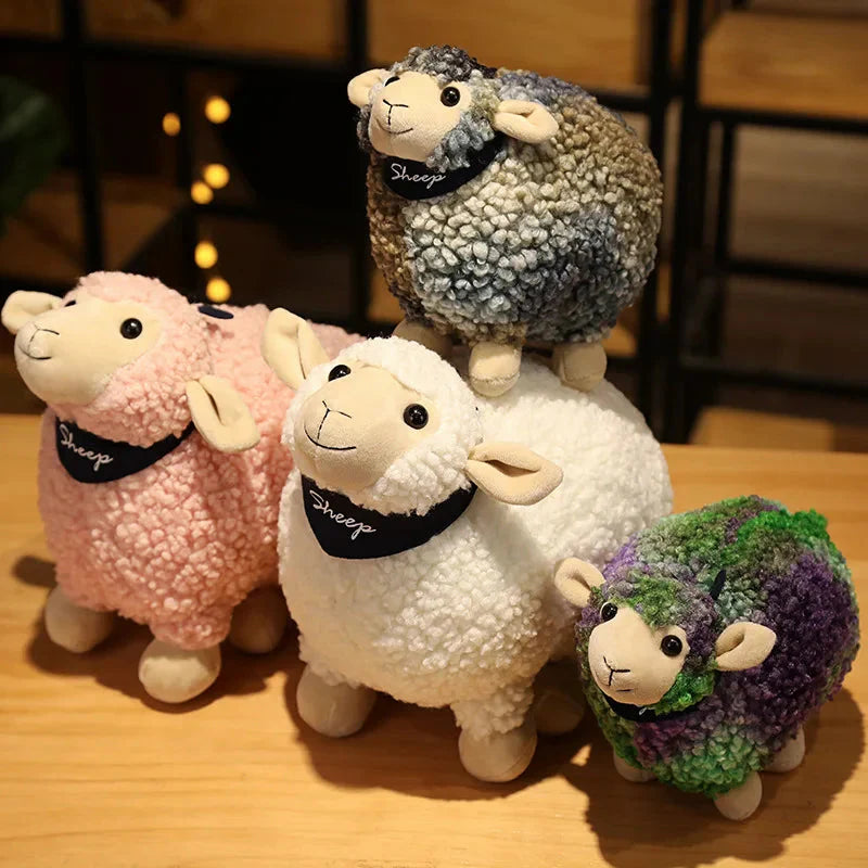 Plüschtier Vintage Lamm – Kuscheltier - Stofftier Nostalgie