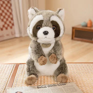 Plüschtier Vintage Waschbär – Kuscheltier - Stofftier