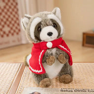 Plüschtier Vintage Waschbär – Kuscheltier - Stofftier