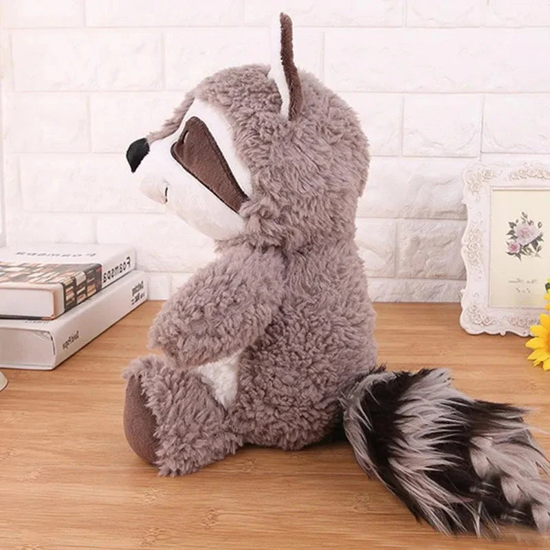 Plüschtier Waschbär – Kuscheltier - Stofftier Gewichtet