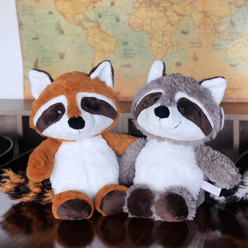 realistic raccoon stuffed animal 