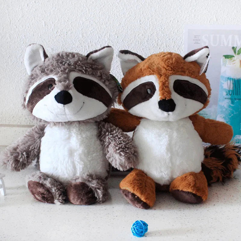 realistic raccoon stuffed animal 