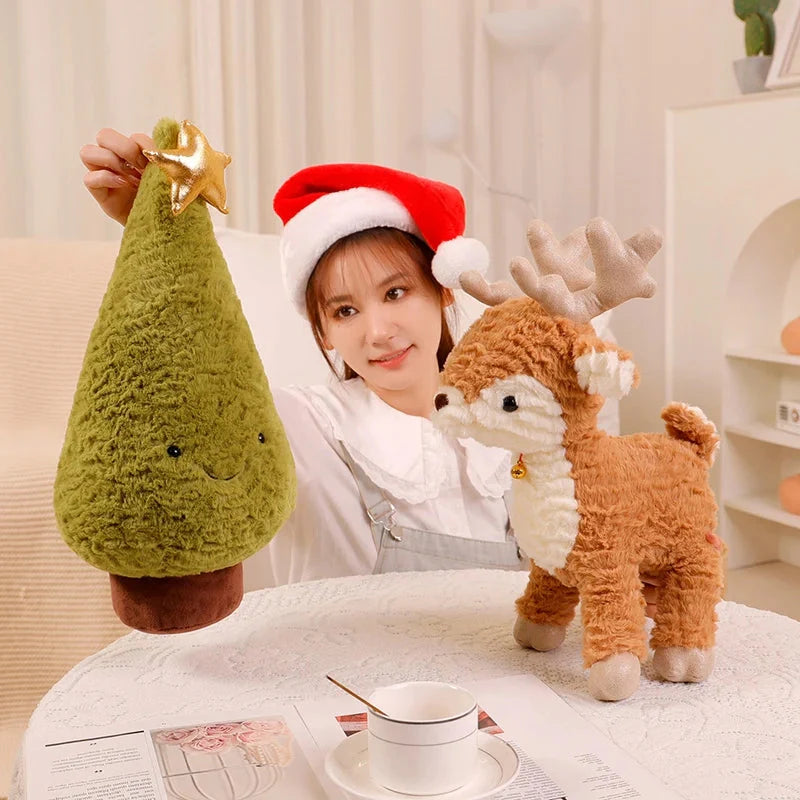 Plüschtier Weihnachtsreindeer – Kuscheltier - Stofftier