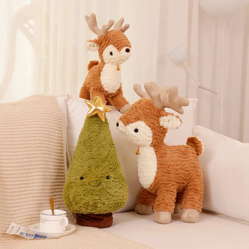 Plüschtier Weihnachtsreindeer – Kuscheltier - Stofftier