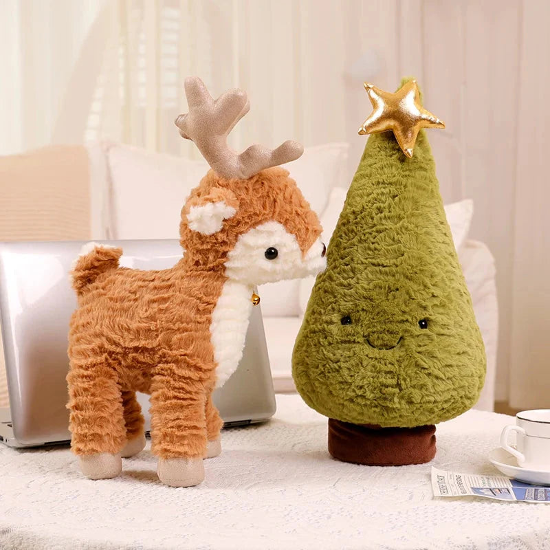 deer christmas stuffed animal 