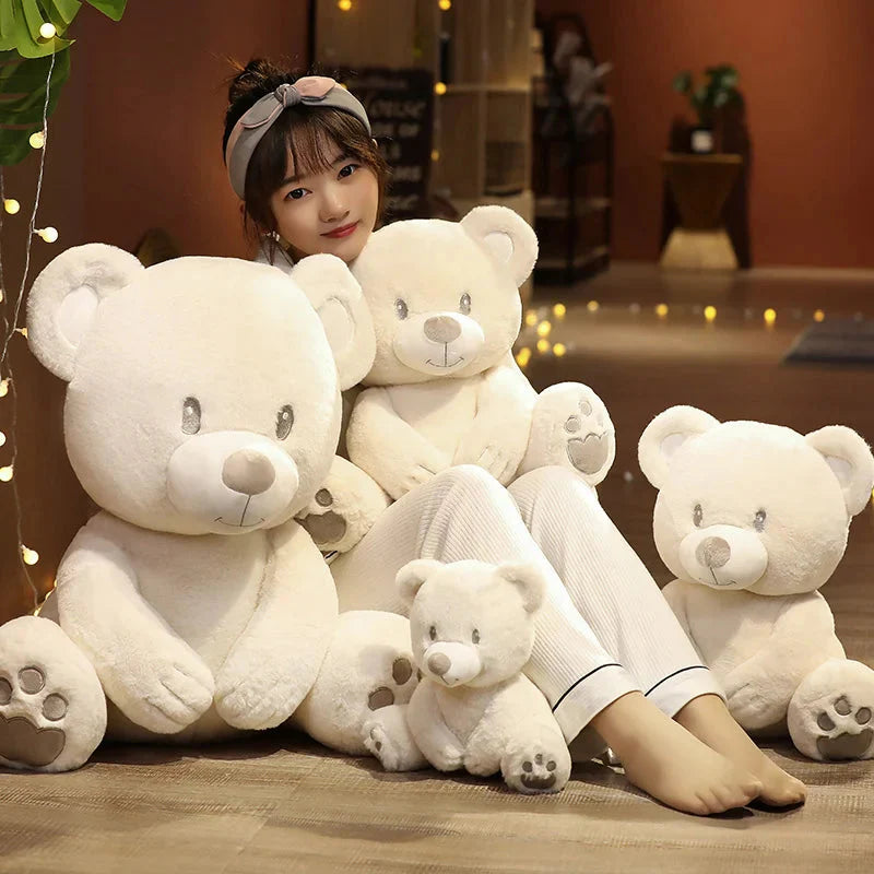 white bear stuffed animal 