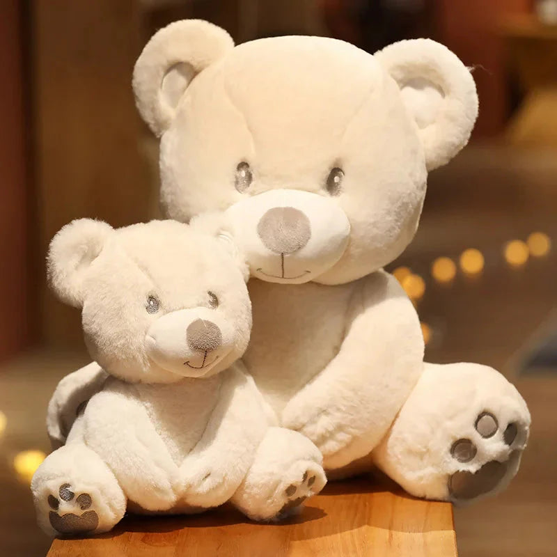 white bear stuffed animal 