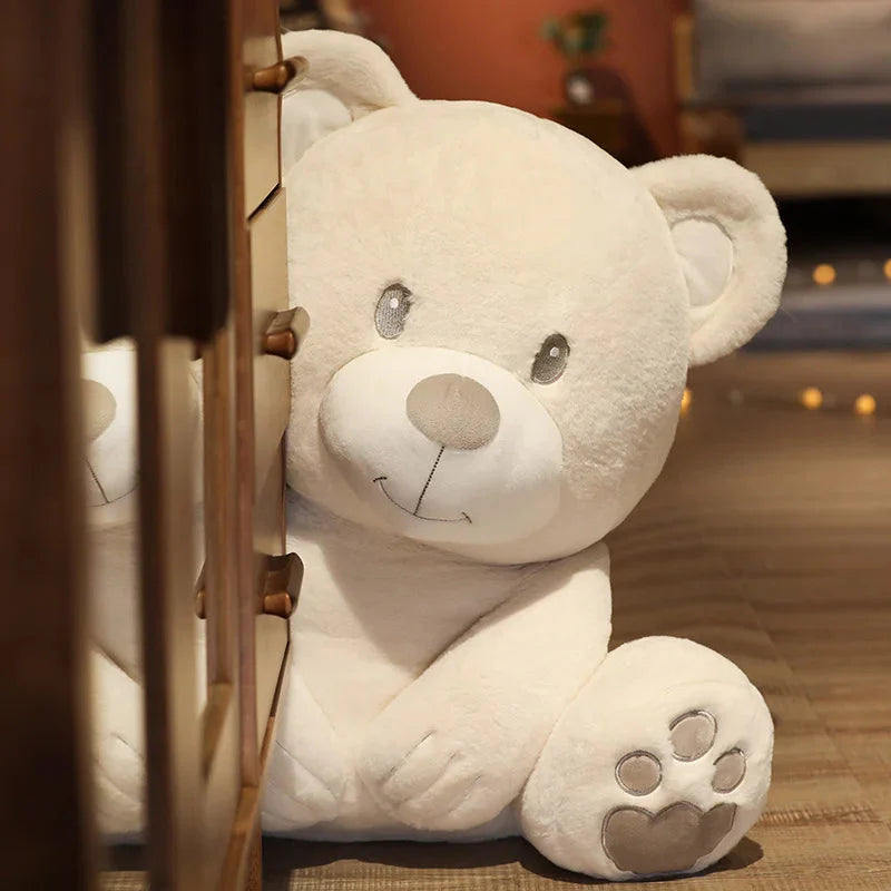 white bear stuffed animal 