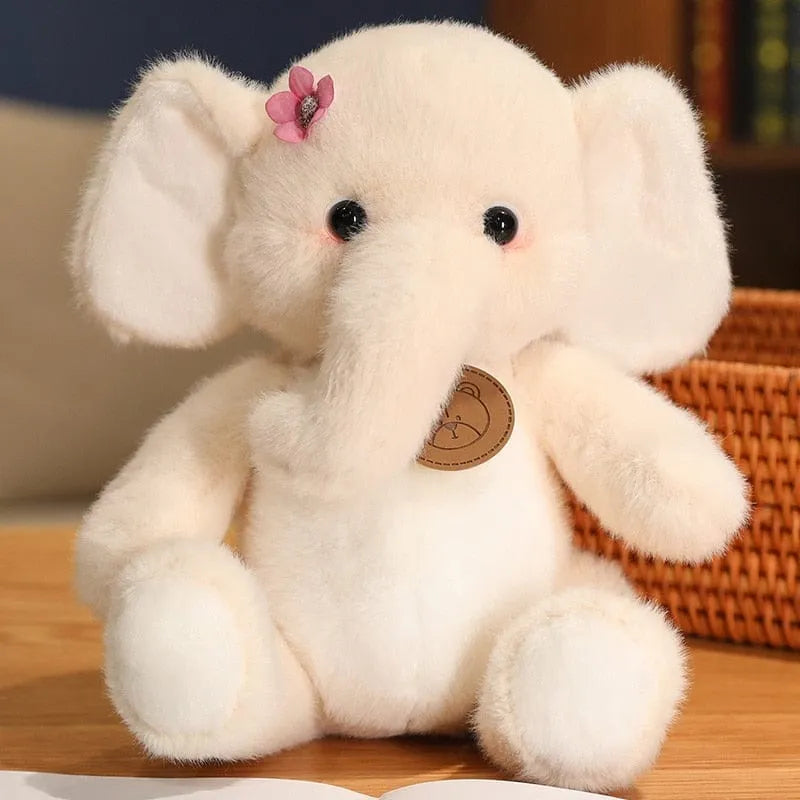 Plüschtier Weißer Elefant – Kuscheltier - Stofftier