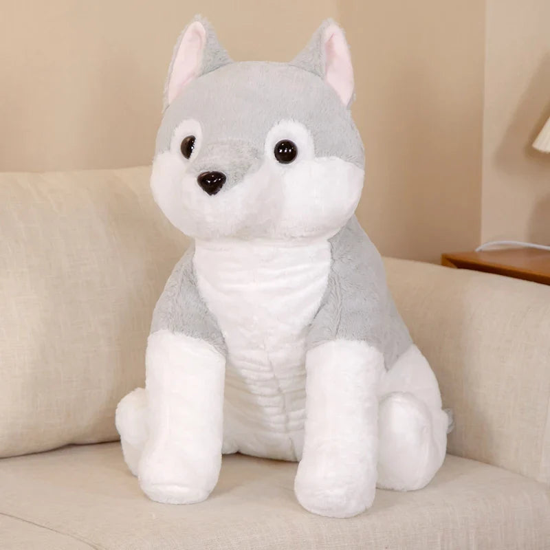 Plüschtier Weißer Wolf – Kuscheltier - Stofftier