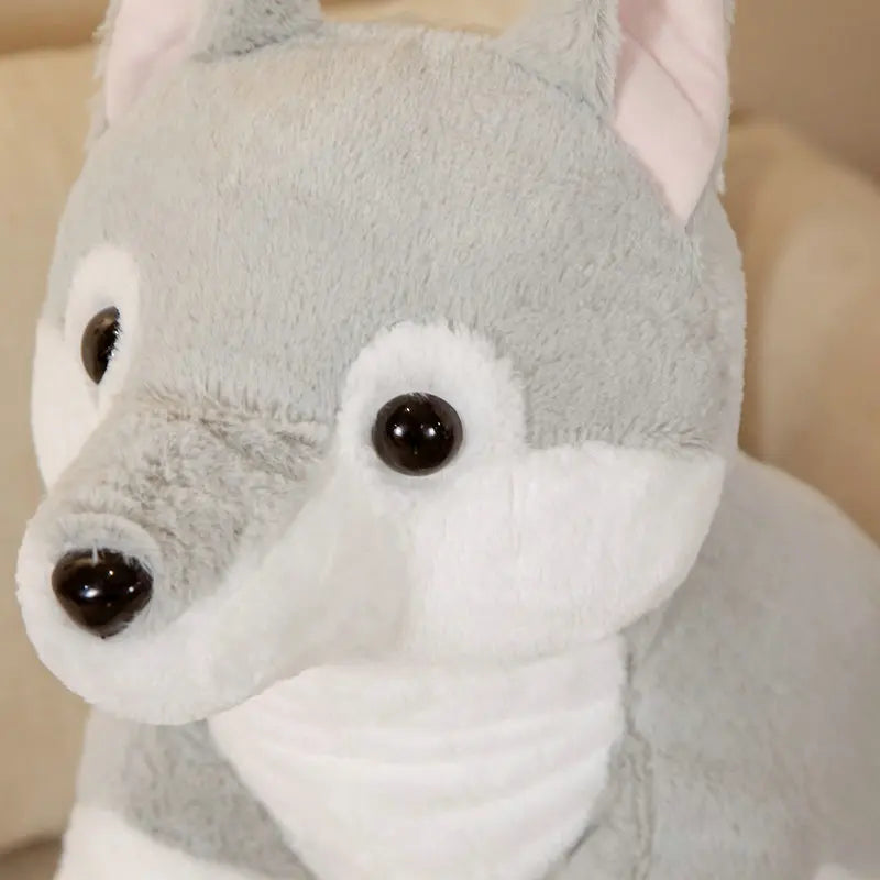 Plüschtier Weißer Wolf – Kuscheltier - Stofftier