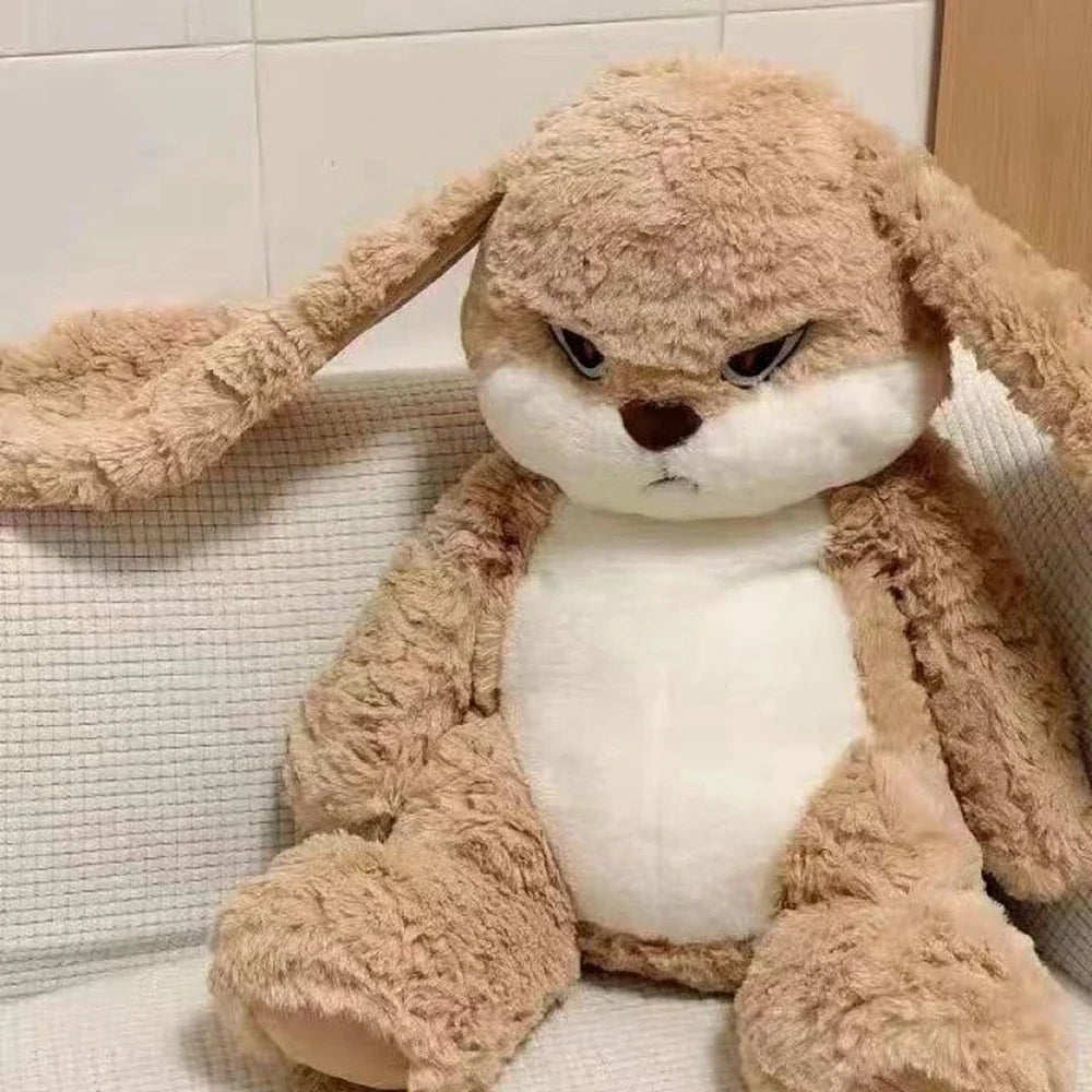 Plüschtier Wütender Hase – Kuscheltier - Stofftier